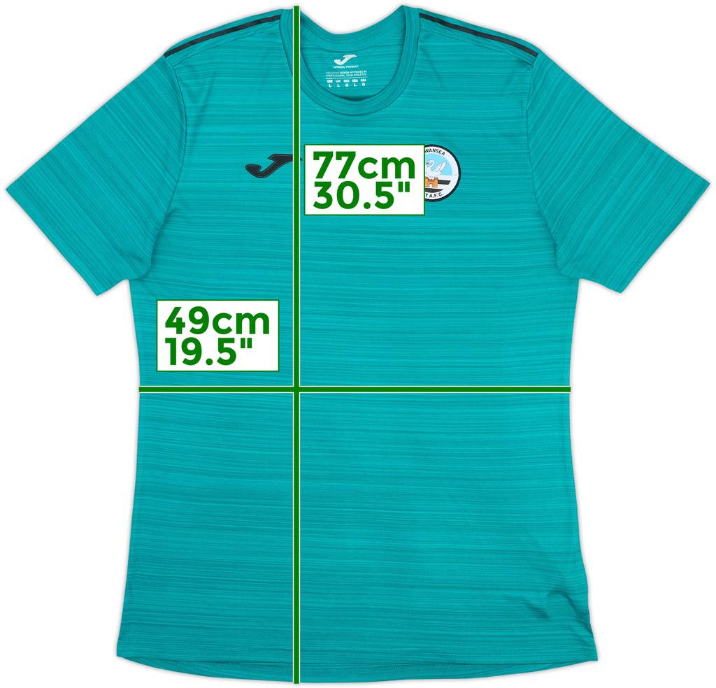 2021-22 Swansea Joma Training Shirt - 10/10 - (L)