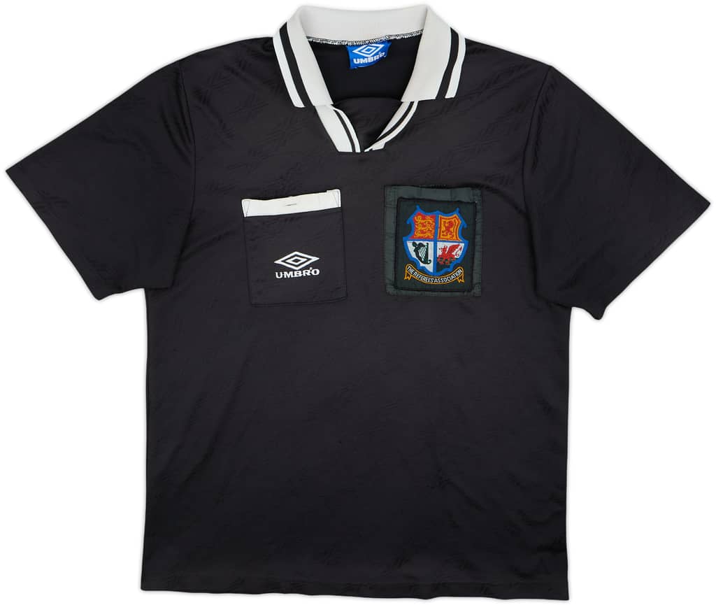 1990s Great Britain Umbro Referee Shirt - 6/10 - (L)