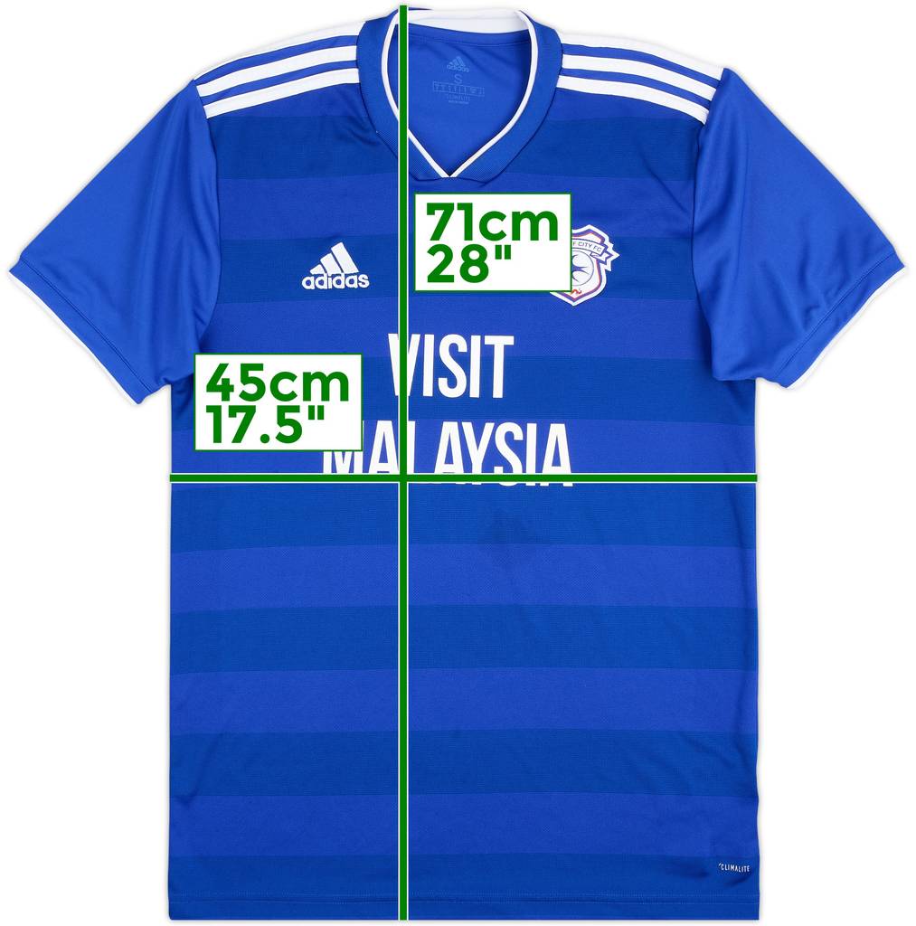 2018-19 Cardiff Home Shirt - 8/10 - (S)