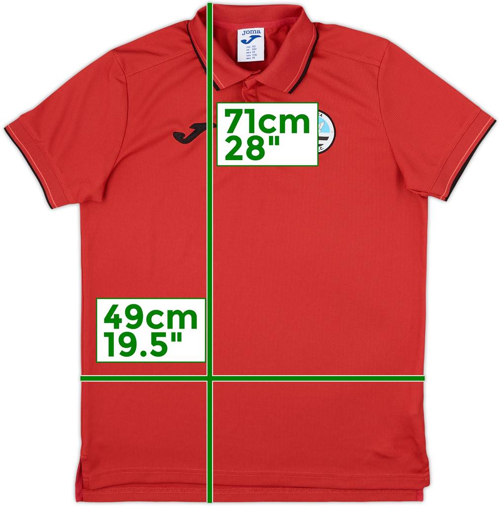 2021-22 Swansea City Joma Polo Shirt - 10/10 - (13-14 Years)