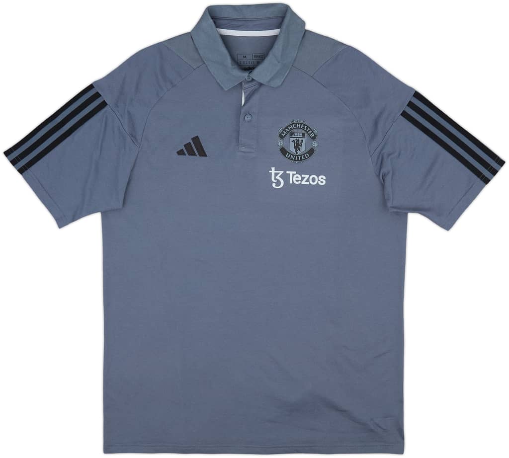 2023-24 Manchester United adidas Polo Shirt - 10/10 - (M)