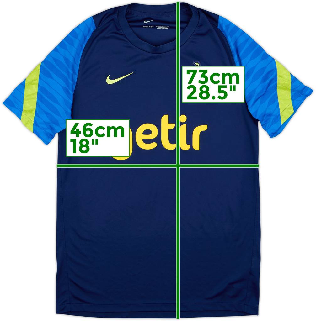 2021-22 Tottenham Nike Training Shirt - 10/10 - (M)