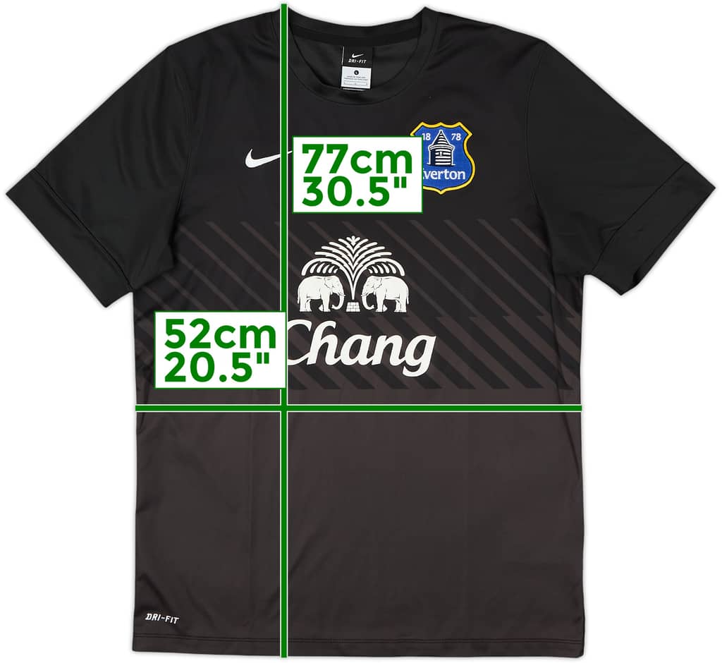2013-14 Everton Nike Training Shirt - 7/10 - (L)