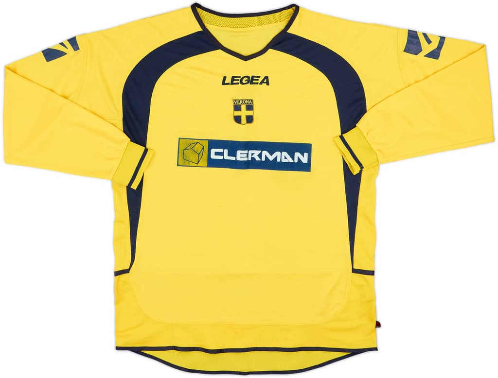 2004-05 Hellas Verona Training L/S Shirt - 5/10 - (XL)