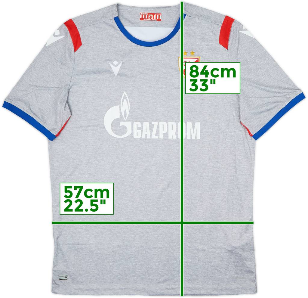 2019-20 Red Star Belgrade Third Shirt - 9/10 - (3XL)