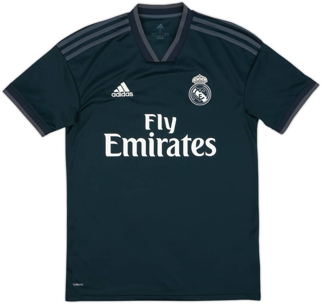 Camiseta de visitante del Real Madrid 2018-19 Benzema #9 - 6/10 - (S)
