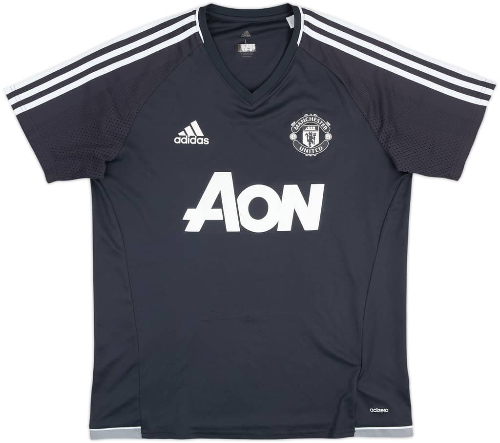2017-18 Manchester United adizero Training Shirt - 8/10 - (L)
