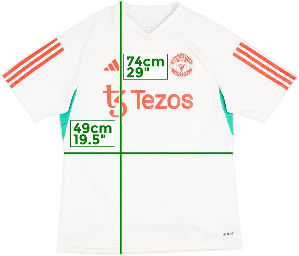 2022-23 Manchester United adidas Training Shirt - 5/10 - (L)