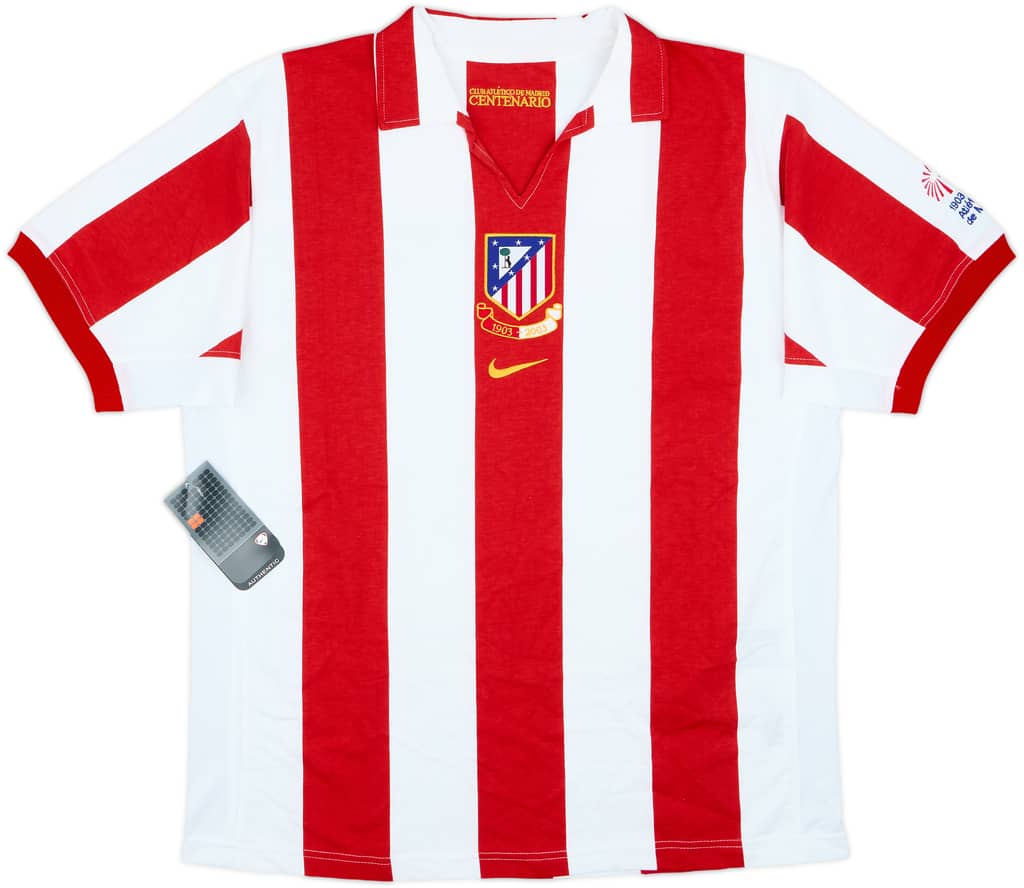 Camiseta de local Centenario del Atletico Madrid 2003-04 (L)