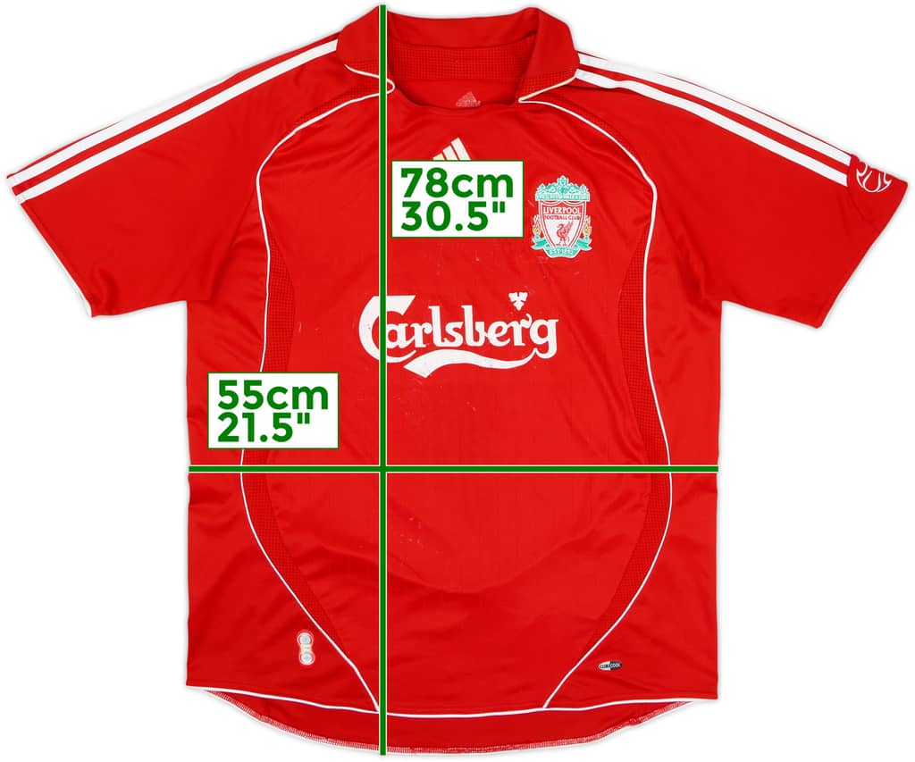 2006-08 Liverpool Home Shirt - 4/10 - (L)