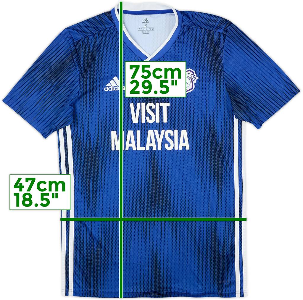 2019-20 Cardiff City Home Shirt - 9/10 - (S)