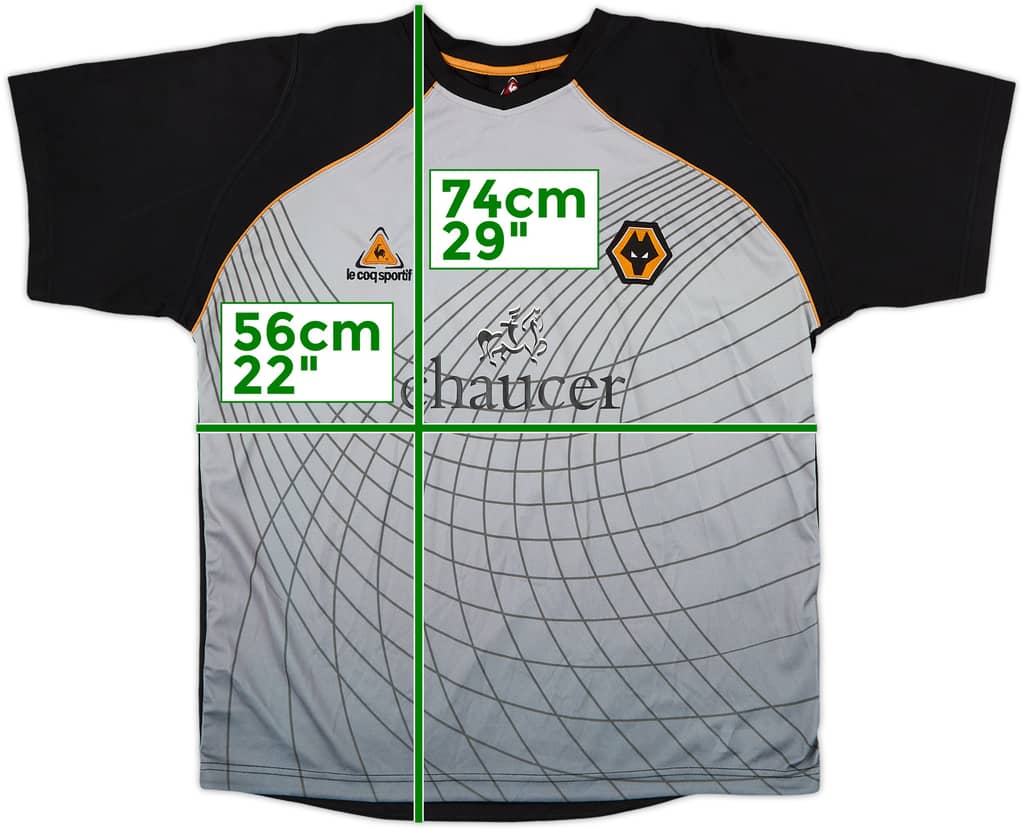 2006-07 Wolves Le Coq Sportif Training Shirt - 8/10 - (L)