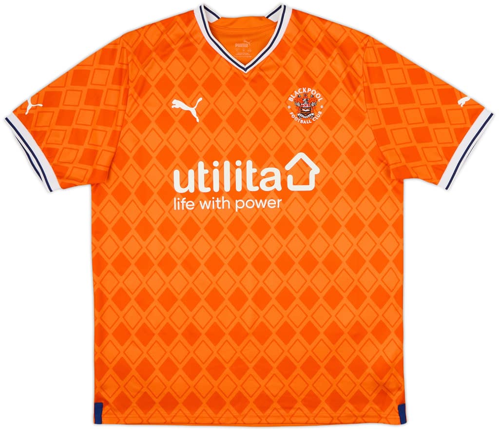 2022-23 Blackpool Home Shirt - 9/10 - (XL)
