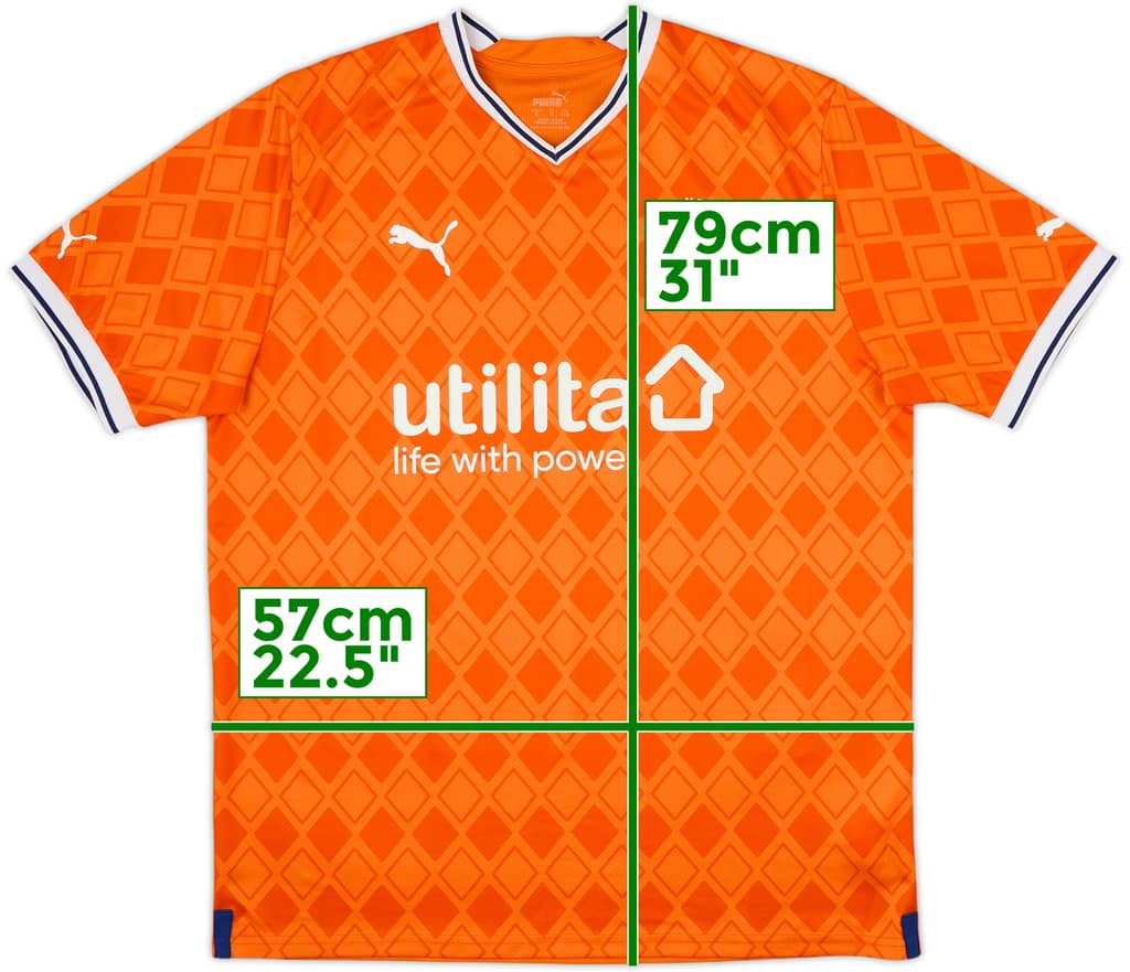 2022-23 Blackpool Home Shirt - 9/10 - (XL)