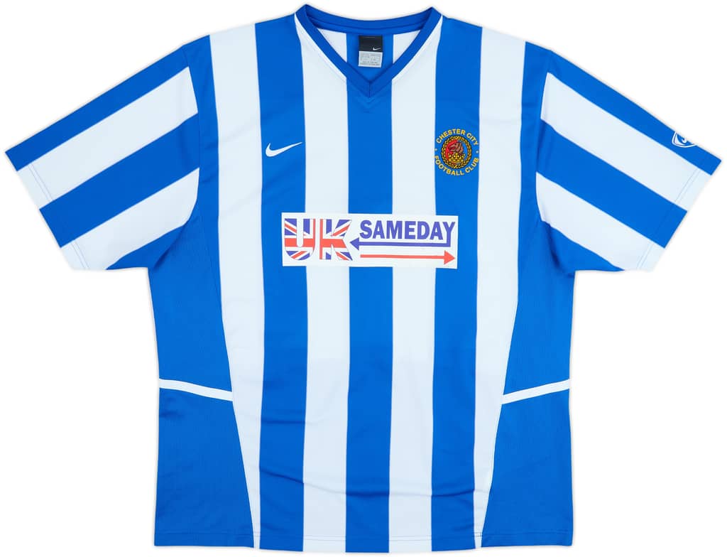 2005-07 Chester City Home Shirt - 7/10 - (XXL)