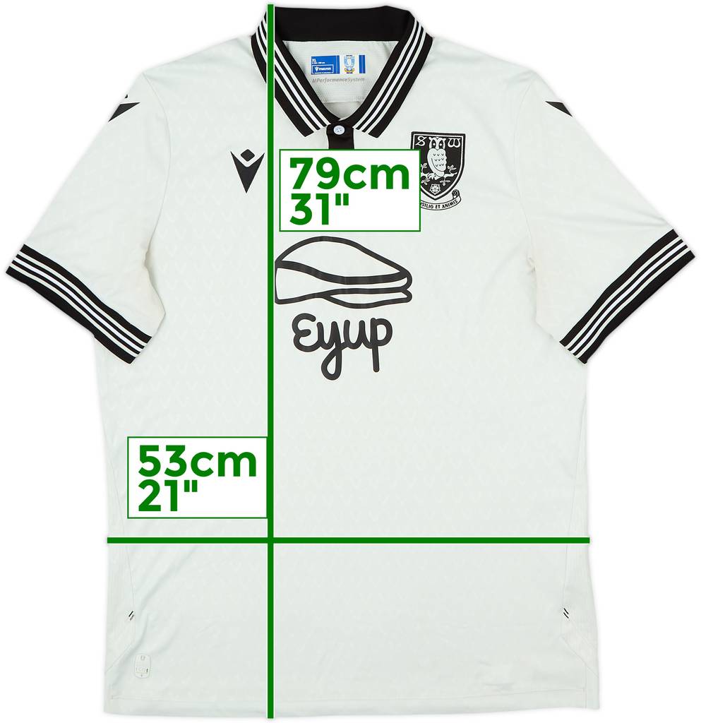 Camiseta de visitante del Sheffield Wednesday 2023-24 - 6/10 - (XL)