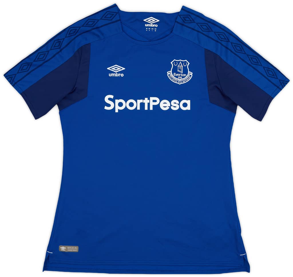 2017-18 Everton Home Shirt - 9/10 - (Women's M)