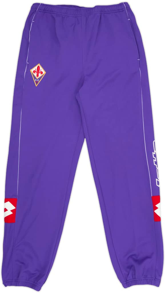 2010-11 Fiorentina Lotto Track Pants/Bottoms - 8/10 - (M)