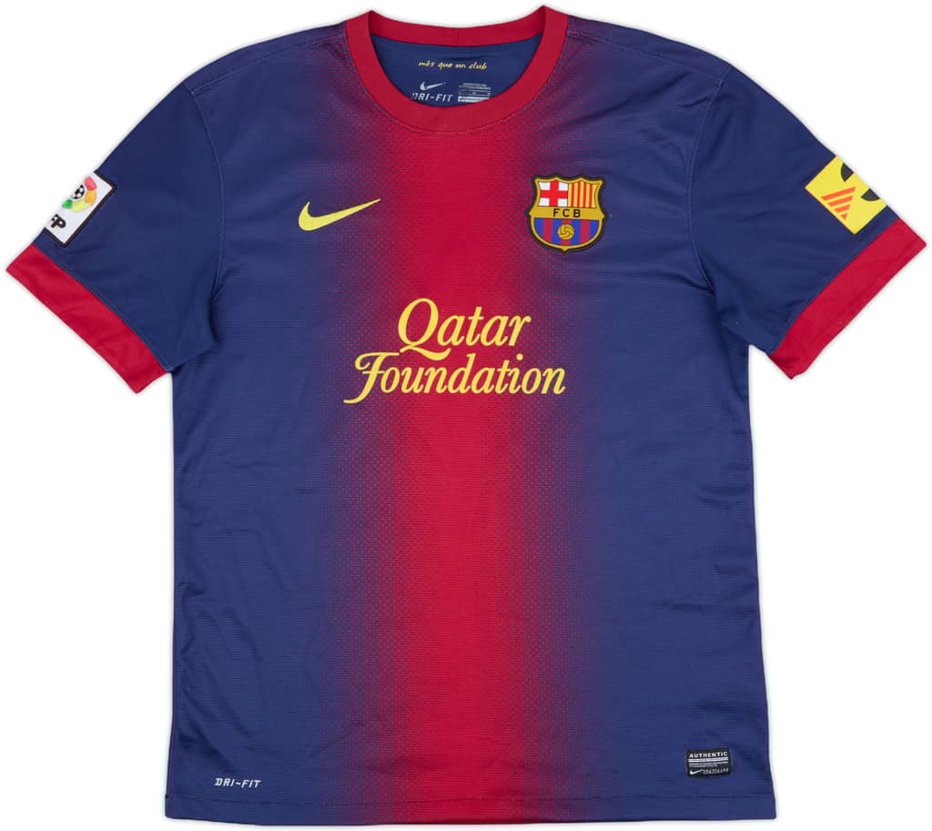 2012-13 Barcelona Home Shirt Messi #10 - 7/10 - (M)