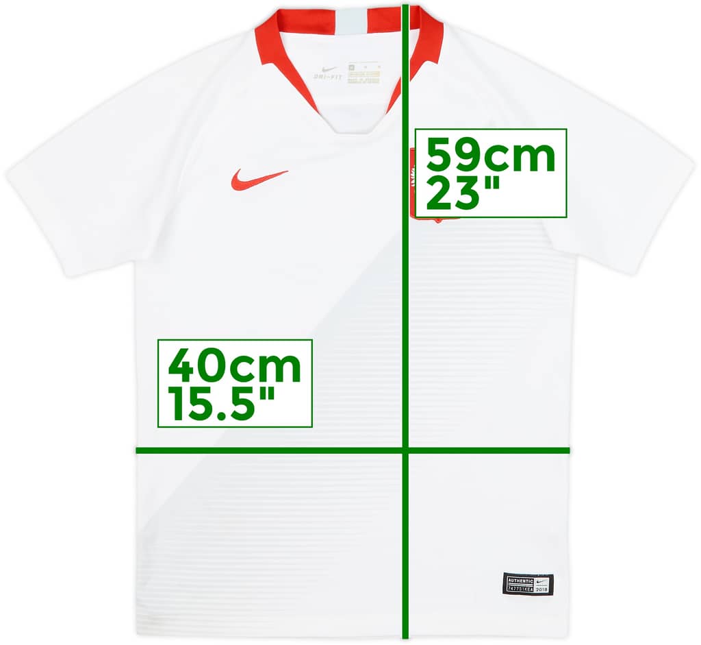2018-19 Poland Home Shirt - 8/10 - (M.Boys)