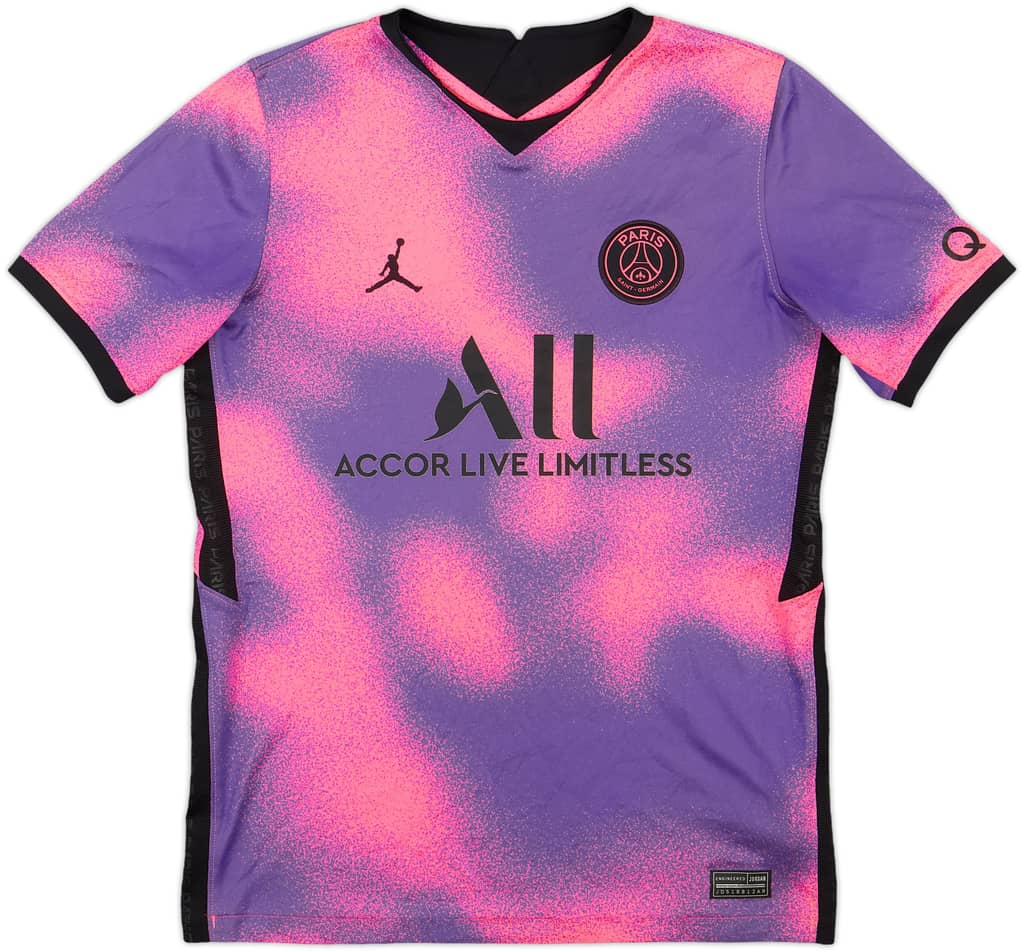 2020-21 Paris Saint-Germain Fourth Shirt - 6/10 - (L.Boys)