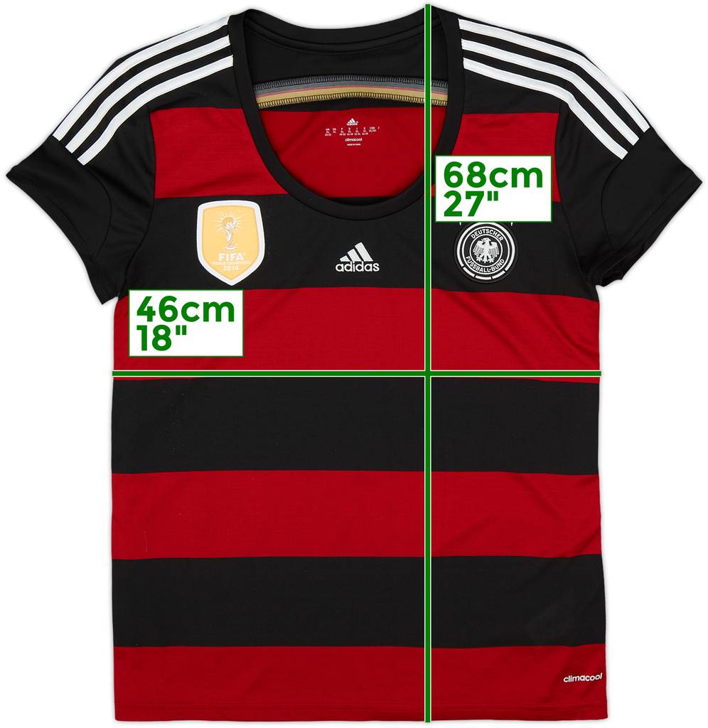 2014-15 Germany Away Shirt - 10/10 - (Women's XL)