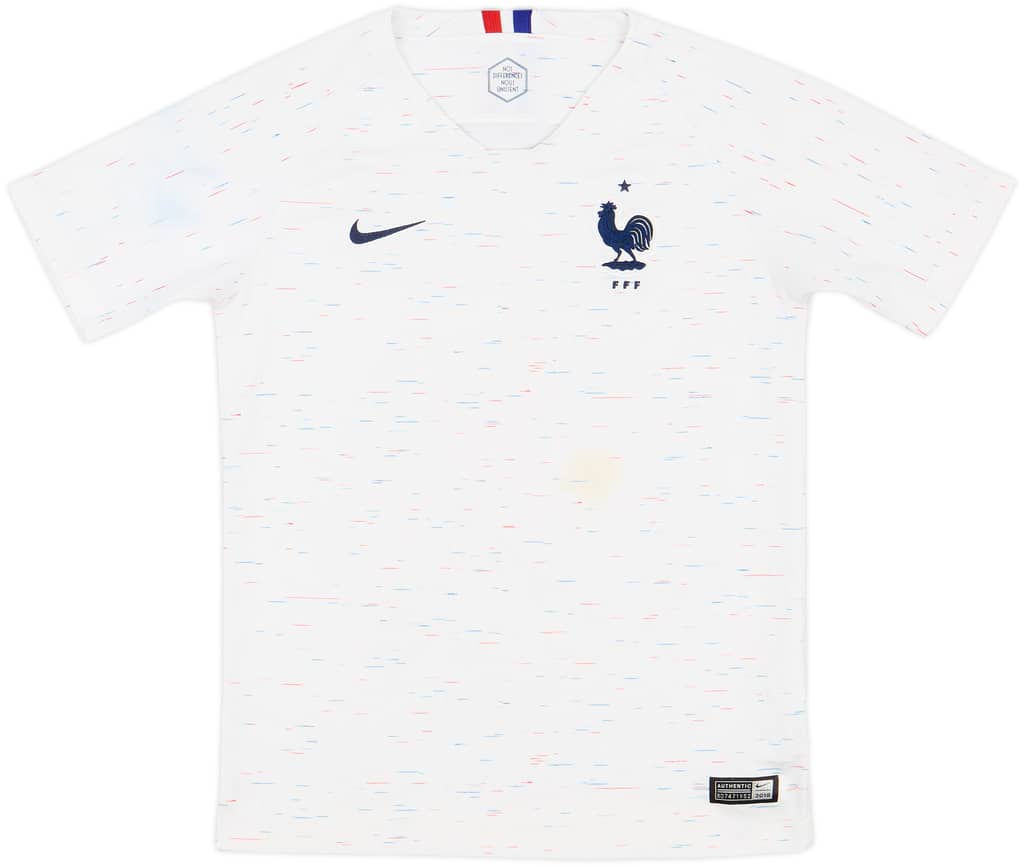 2018 France Away Shirt - 8/10 - (L.Boys)