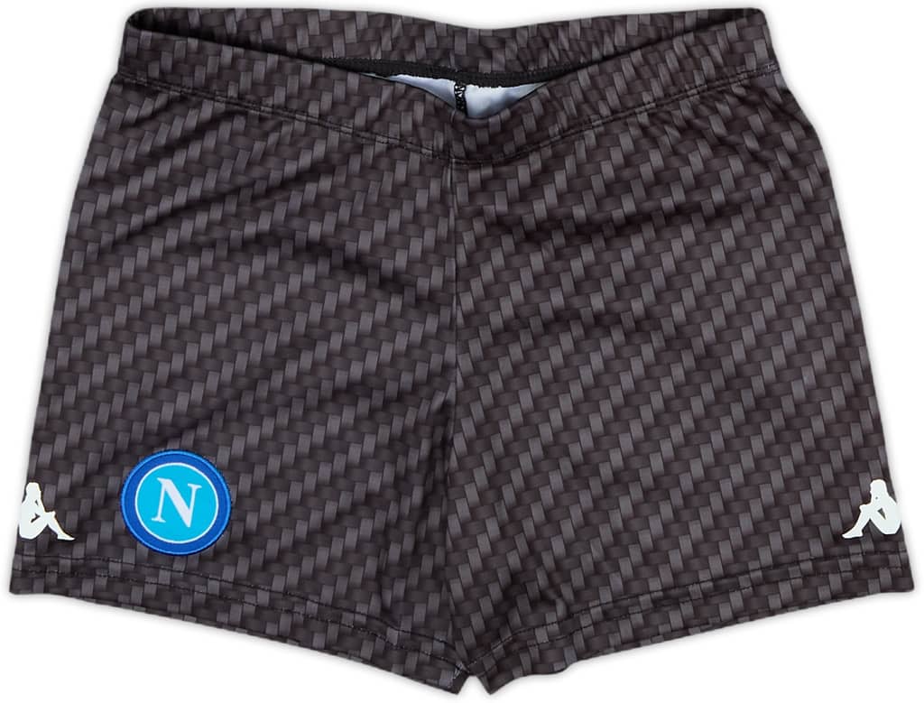 2017-18 Napoli Fourth Shorts - 10/10 - (3-4 Years)
