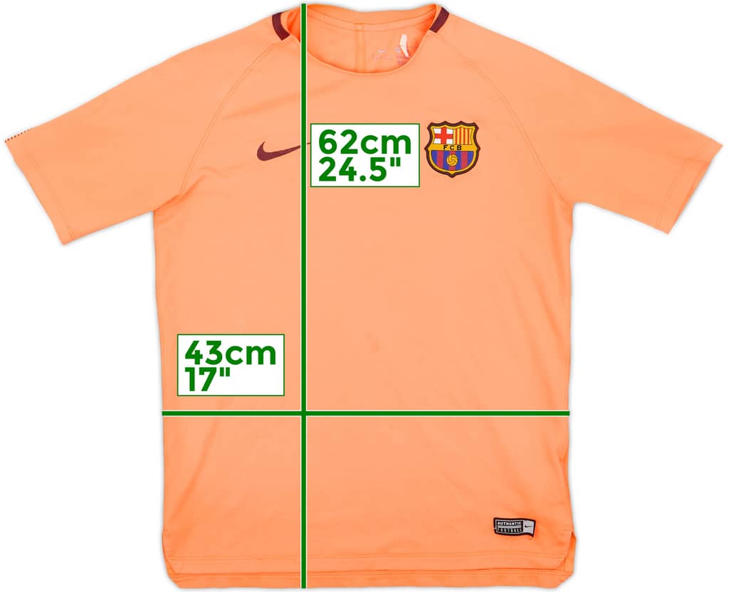 2017-18 Barcelona Nike Training Shirt - 6/10 - (XL.Boys)