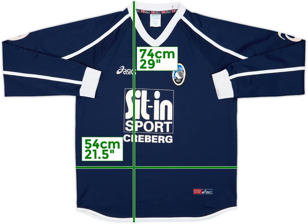 2004-05 Atalanta Asics Training Top - 8/10 - (L)