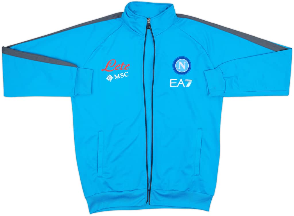 2023-24 Napoli EA7 Track Jacket - 4/10 - (XL)