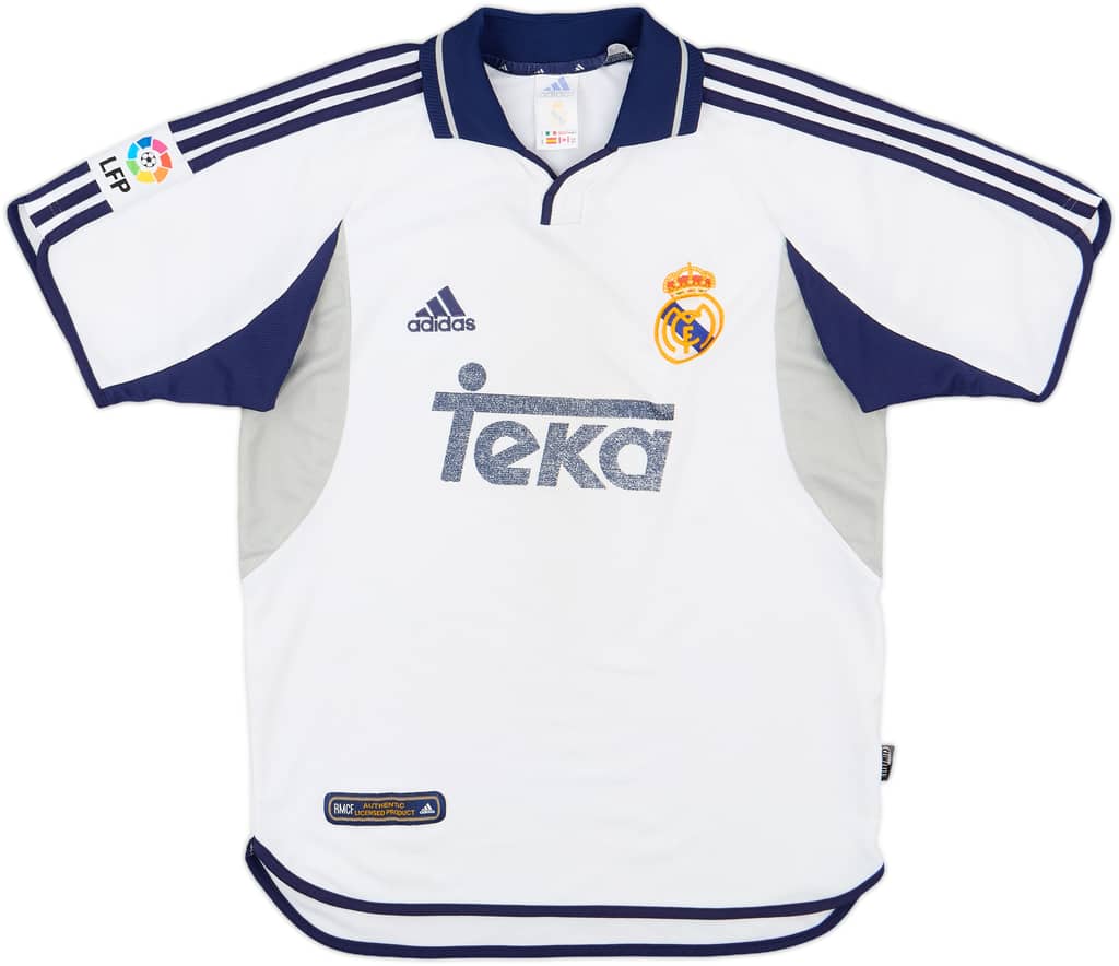 2000-01 Real Madrid Home Shirt - 5/10 - (S)