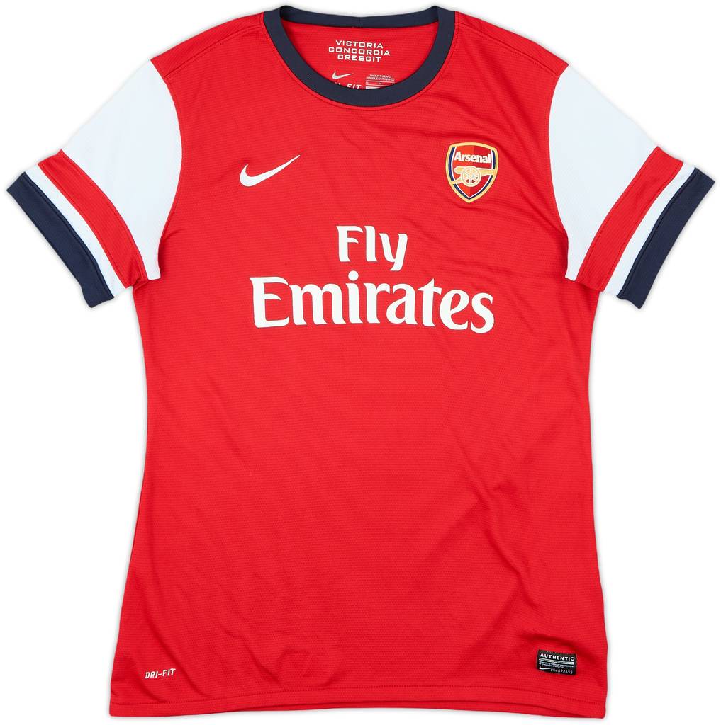 2012-14 Arsenal Home Shirt - 6/10 - (Women's M)
