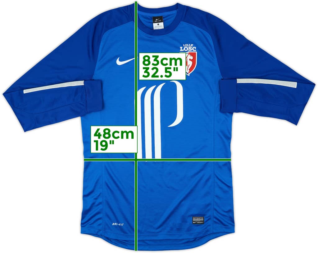 2013-14 Lille GK Shirt - 8/10 - (L)