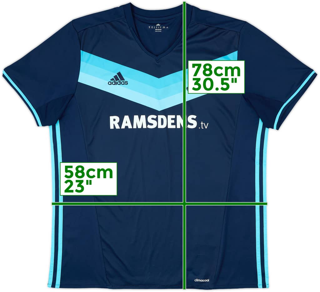 2016-17 Middlesbrough Away Shirt - 9/10 - (XL)
