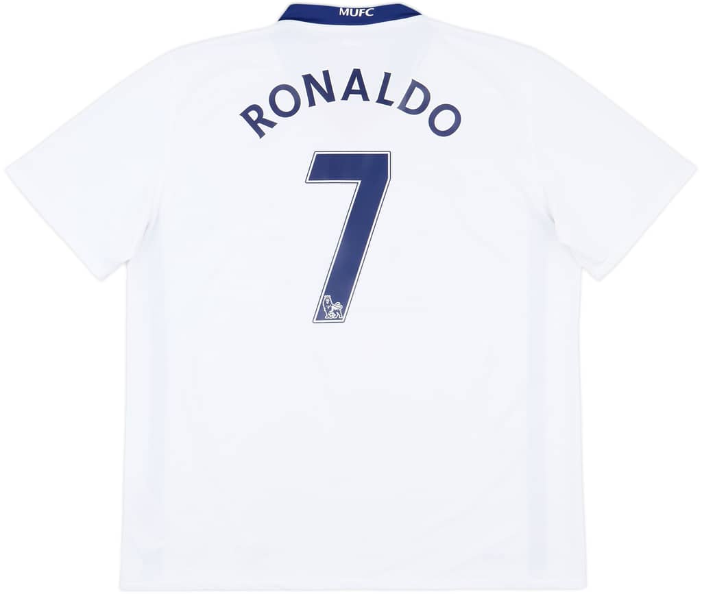 2008-10 Manchester United Away Shirt Ronaldo #7 - 8/10 - (S)