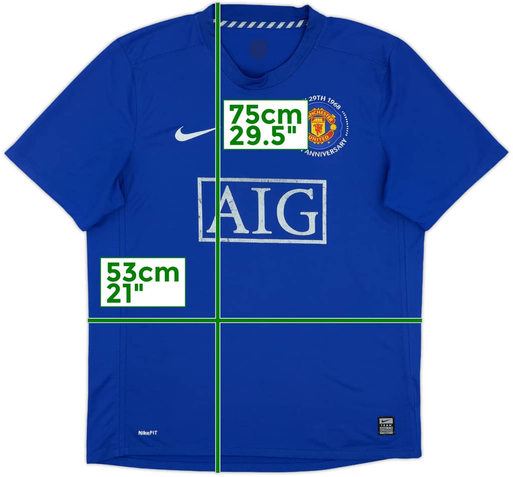 2008-09 Manchester United Third Shirt - 5/10 - (L)