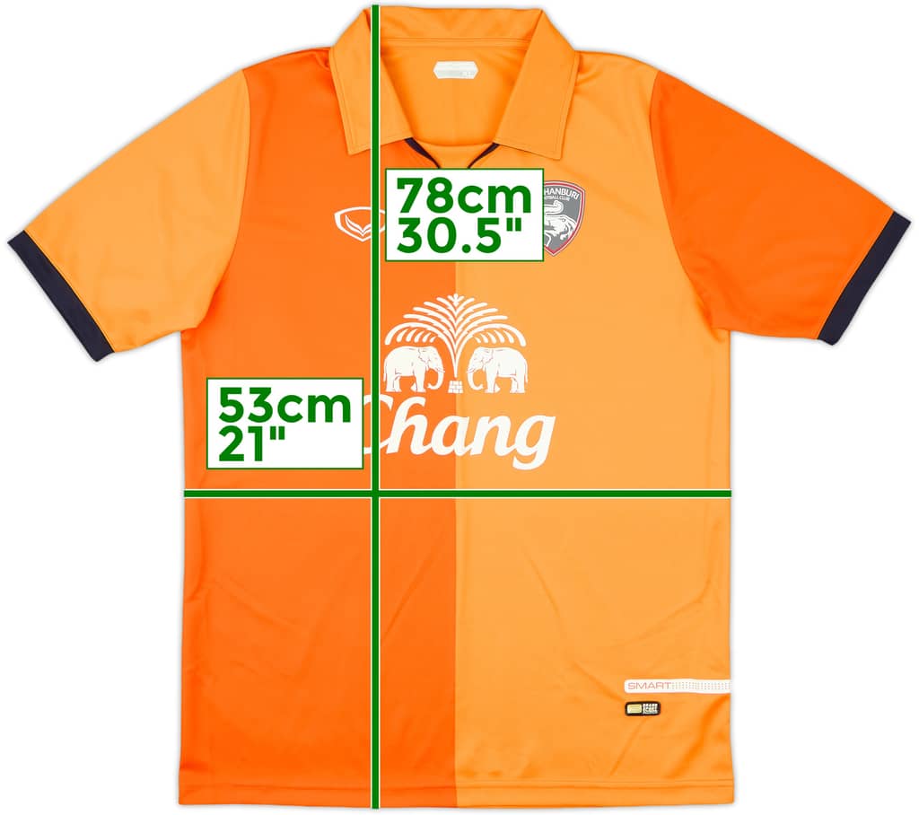 2014 Suphanburi Away Shirt - 10/10 - (XL)