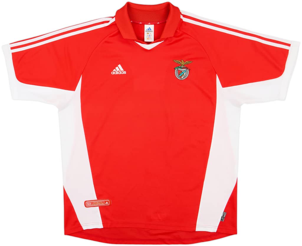 2001-02 Benfica Home Shirt - 9/10 - (XL)