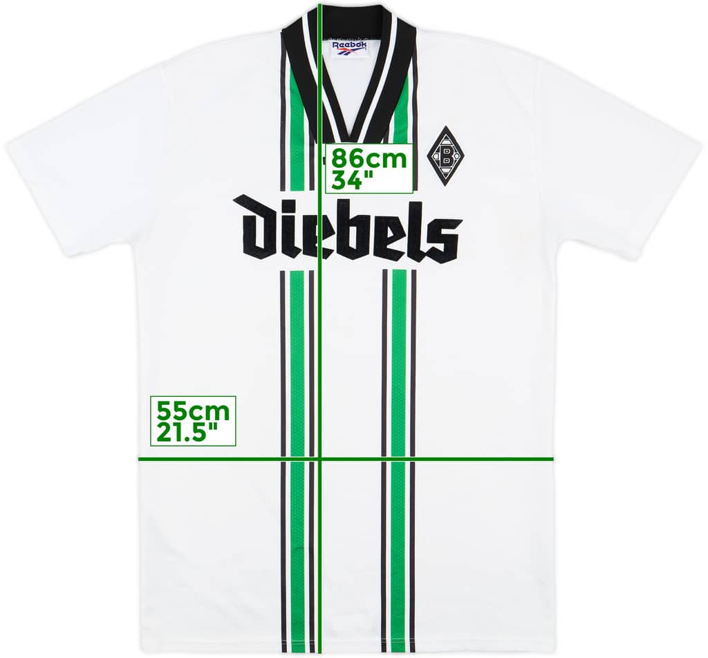 1996-97 Borussia Monchengladbach Home Shirt - 8/10 - (L)