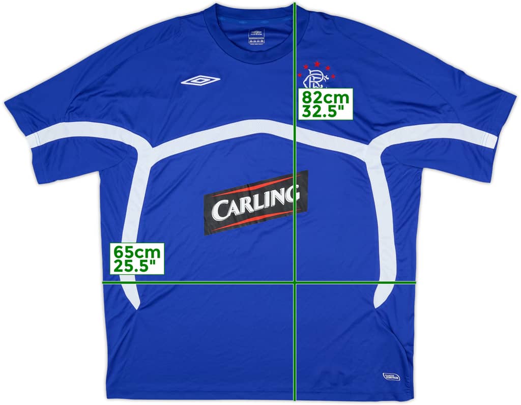 2009-10 Rangers Umbro Training Shirt - 8/10 - (XXL)