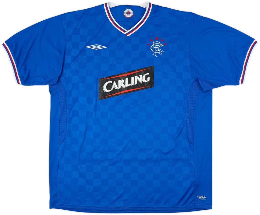 2009-10 Rangers Home Shirt - 5/10 - (XXL)