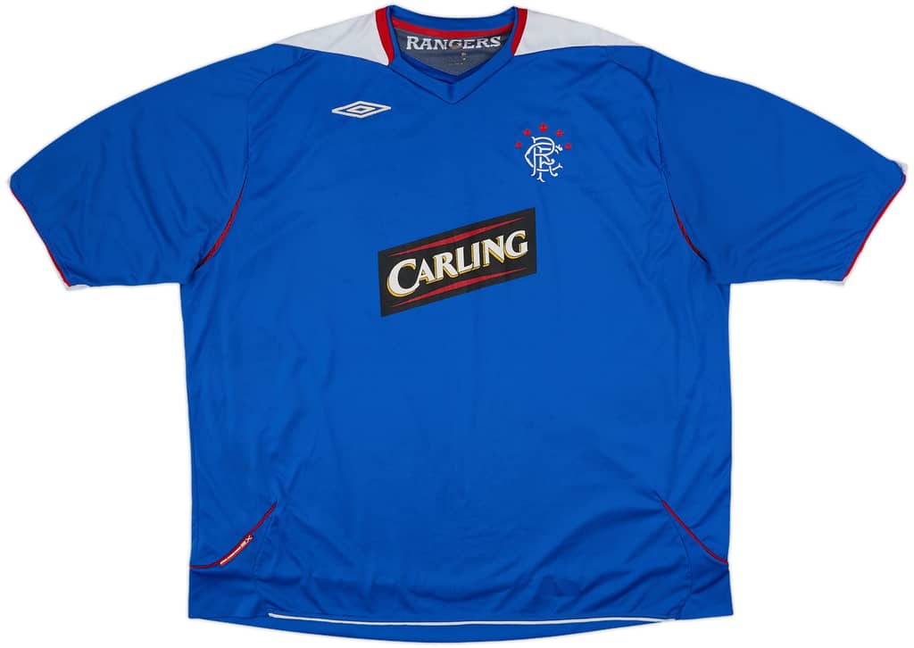 2006-07 Rangers Home Shirt - 5/10 - (4XL)