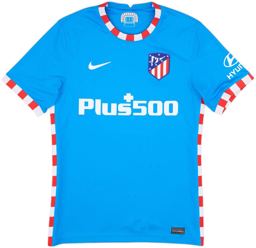 2021-22 Atletico Madrid Third Shirt - 8/10 - (S)