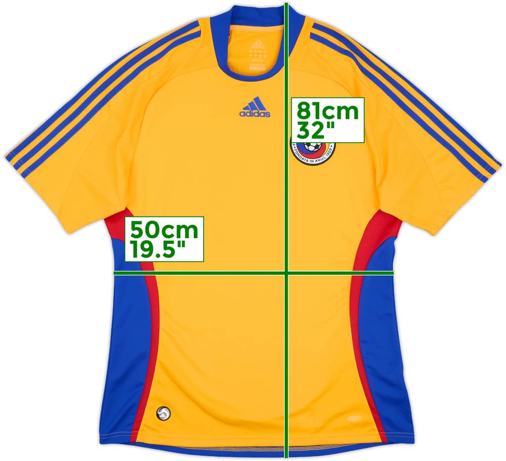 2008-09 Romania Home Shirt - 8/10 - (L)