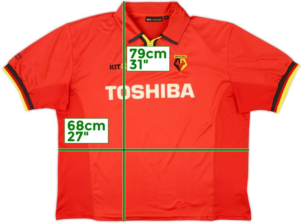 2001-02 Watford Third Shirt - 8/10 - (XXL)