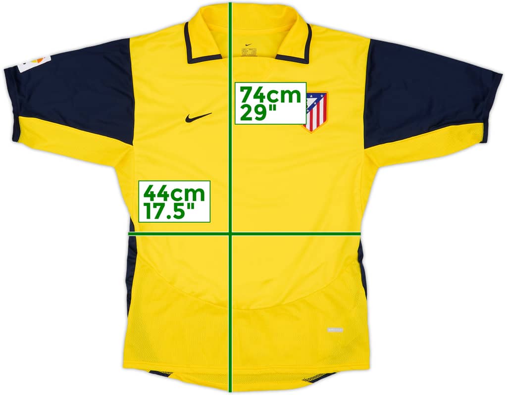 2003-04 Atletico Madrid Away Shirt - 10/10 - (S)
