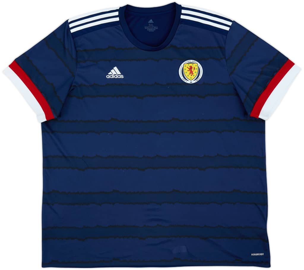 2020-22 Scotland Home Shirt - 8/10 - (3XL)
