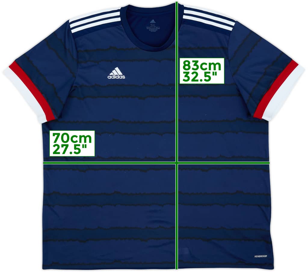 2020-22 Scotland Home Shirt - 8/10 - (3XL)