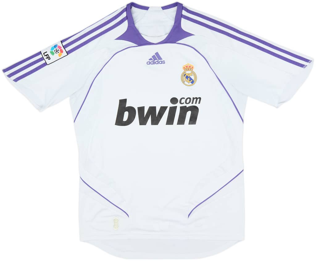 2007-08 Real Madrid Home Shirt - 7/10 - (M)